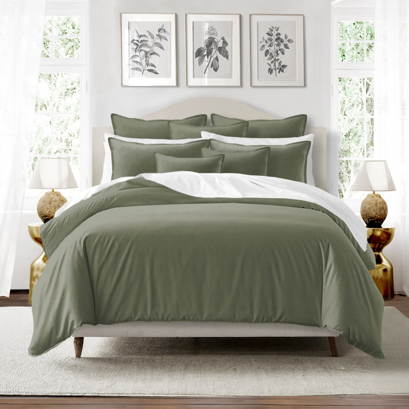 Ensemble d'édredon 8 pièces Elsie, California King Comforter + 7 Additional Pieces, Sweet Grass