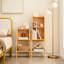 Myrlande 80cm H x 37cm W Solid Wood Standard Bookcase