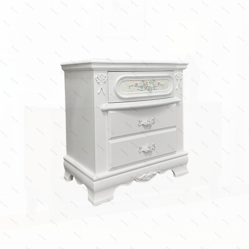 Sauval 2-Drawer Nightstand in White