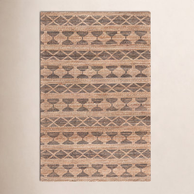 Hand-Woven Geometric Performance Rug