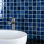 Carrelage mosaïque en verre 2 "x 2" pour piscine