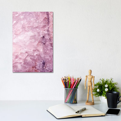 Rose Quartz - Wrapped Canvas Painting