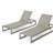 Modesta Chaise Lounge,Set of 2-456980323