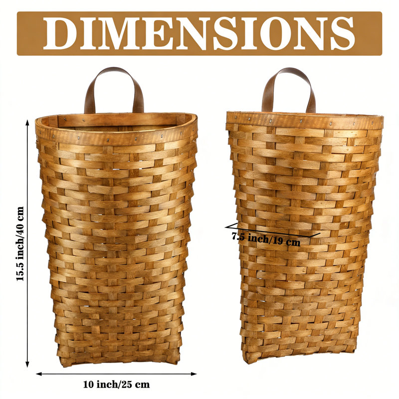 Panier de rangement mural Farmhouse