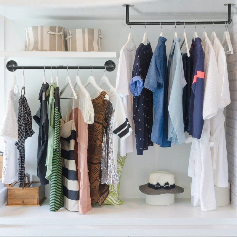 92cm Wall Mounted Clothes Rack