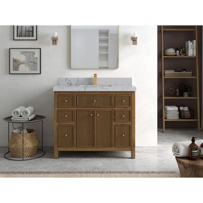 Ensemble de meuble-lavabo simple 42 po