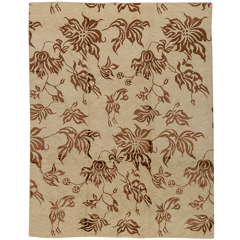 Windsom Wool Floral Area Rug