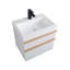 Meuble-lavabo mural blanc 24 po avec lavabo en acrylique intégré et 2 tiroirs à fermeture en douceur-877825028-877825030