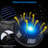 2Pcs 7In Round LED Headlights - Black, 75W, 3800LM - Halo Car Headlamps, Plug and Play