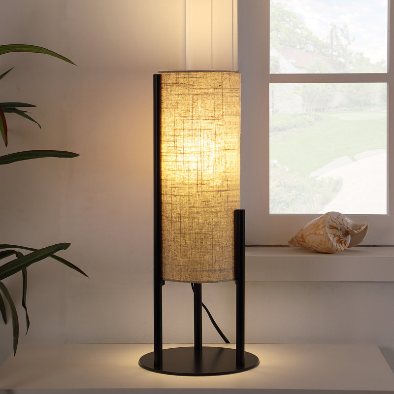 Lampe de table à DEL en métal pour salon moderne