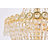 Ston Easton 8-Light Crystal 2-Tier Empire Chandelier-549502803-549502805