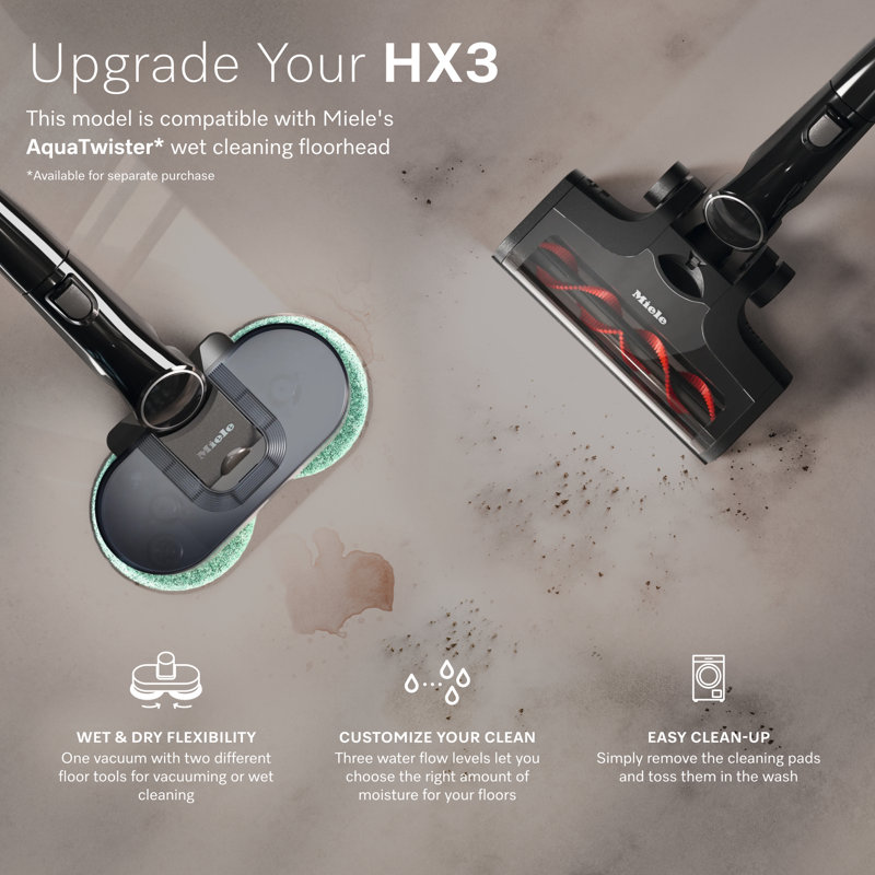Miele Triflex HX3 Cordless Stick Vacuum, Self-Standing
