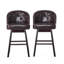 Ensemble de 2 tabourets pivotants Ogden KD