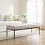 Banc rembourré en coton Ethyn