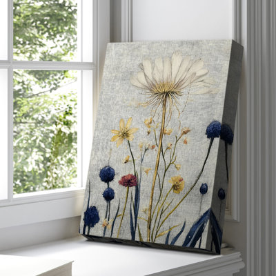 Floral CXXVIII Gallery Wrapped Canvas - Ready To Hang