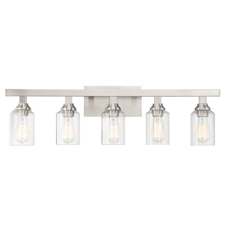 Tereza 5 - Light Dimmable Vanity Light, Brushed Polished Nickel