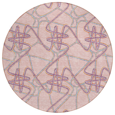  Aleg Area Rug with Non-Slip Backing