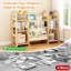 Organisateur de rangement pour jouets à 6 tablettes - Bibliothèque à 3 niveaux pour la chambre à coucher ou la salle de jeux, organisation et décoration de pièce