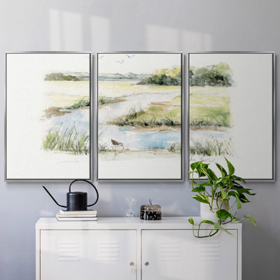 " Early Morning II " 3 - Pieces