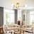 Siva 4 - Light 25.2'' Dimmable Sputnik Sphere Chandelier Cylinder Flush Mount-574956031-543454253