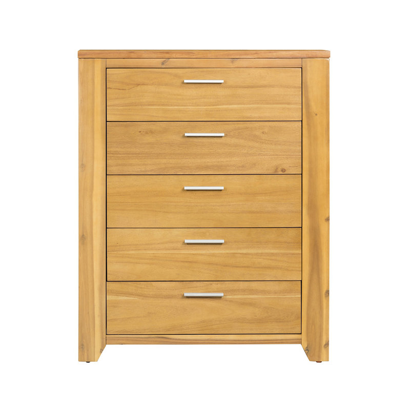 35.4x17.3x44" 5-Drawer Dresser