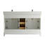  60" Double Bathroom Vanity Set with Mirror-707484718