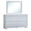 Milan G08590-D DRESSER(Without Mirror) , White