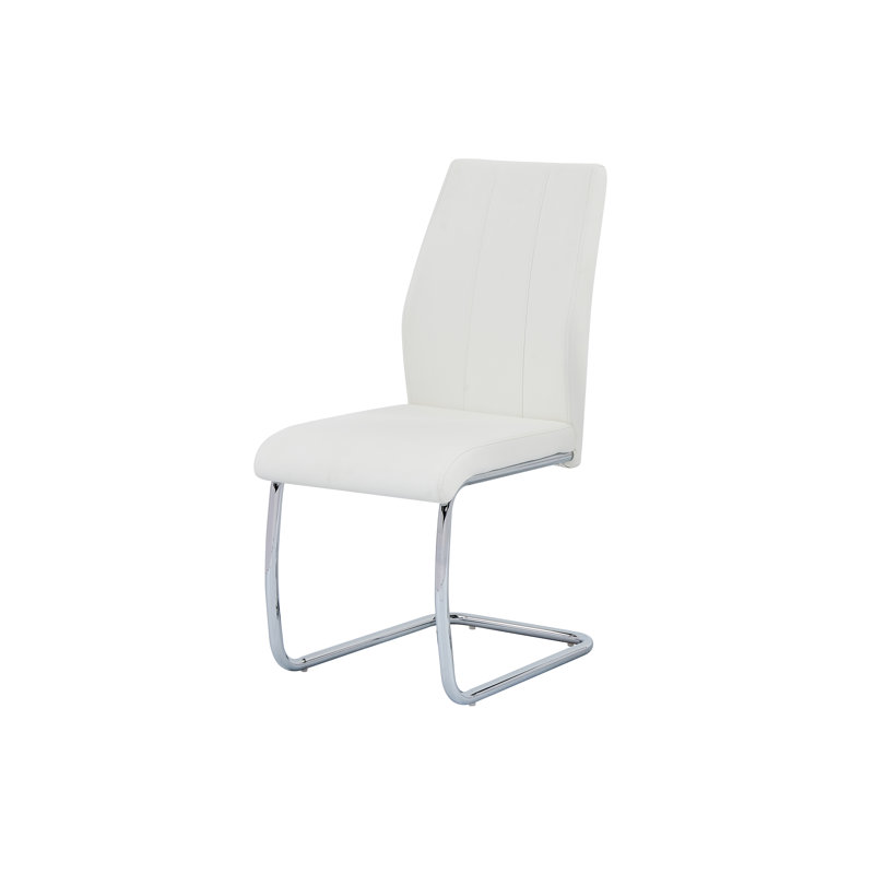 Chaise d'appoint Ajan, Blanc