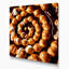 Art mural sur toile, "Desserts profiteroles"-1157732473