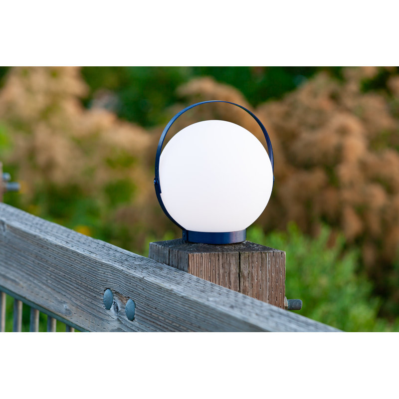Marine Blue Cordless LED Lantern with Anodized Aluminum Handle