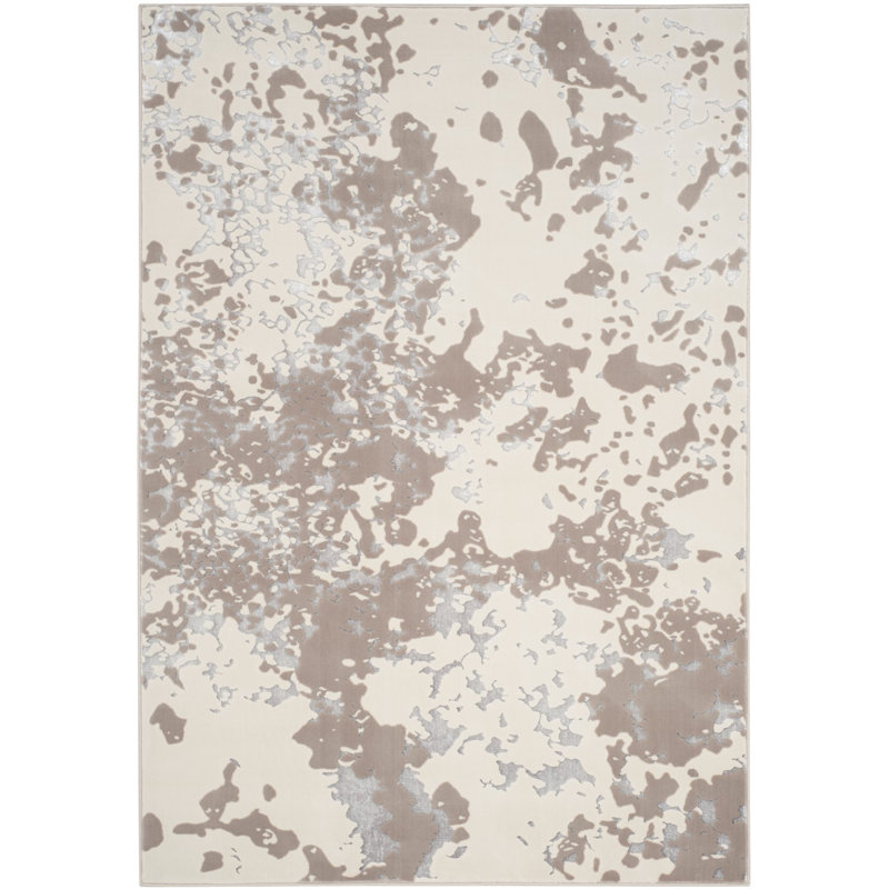 Lizabeth Vogue Performance Abstract Rug, Rectangle 5'1" x 7'6"