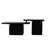 Lee Square Coffee Table Set with Fir Wood Legs,Cocktail Tables,Living Room Table Set,Nesting Table-269016289
