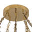 Mineral 5-Light Brass dimmable LED Chandelier-1670624188-1670624191