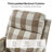 Caleya Modern Ergonomic Swivel Rocker Manual Recliner-375385665