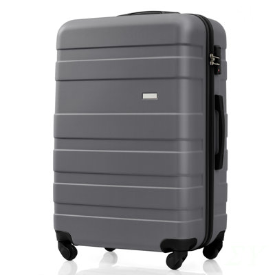 Luggage Sets New Model ABS Hardshell 3pcs Clearance Luggage Hardside Lightweight Durable Suitcase sets Spinner Wheels Suitcase with TSA Lock 20''24''2