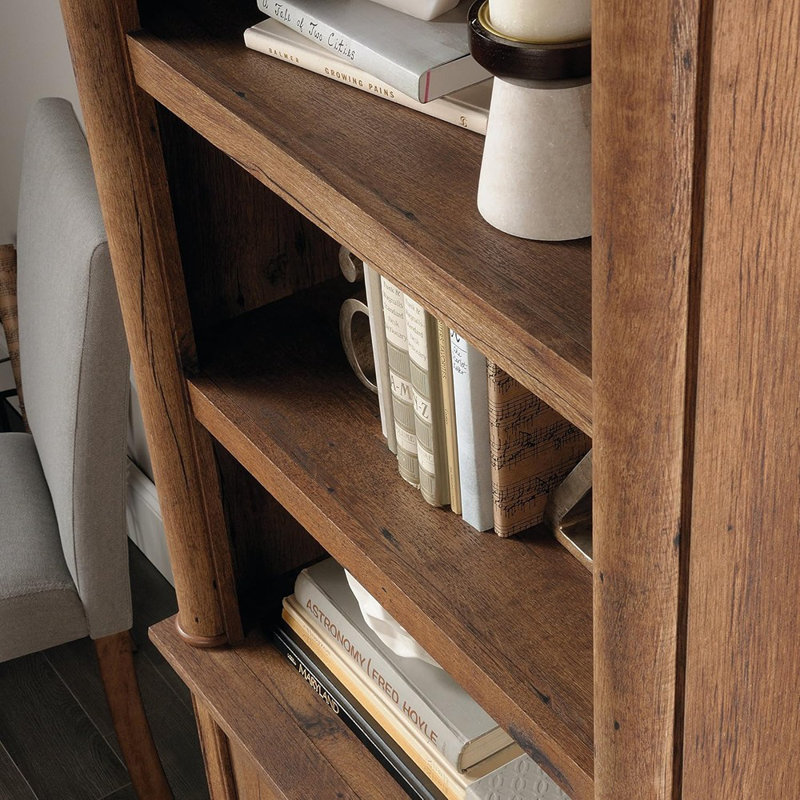 Bibliothèque vintage avec portes, armoire de rangement multi-pièces pour la maison ou le bureau