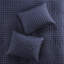 Courtepointe double / grand / marine, réversible avec patchwork et tissu écossais, 10% autres fibres, taies décoratives à fermeture à glissière bleu marine pour lit double / grand, motifs écossais, rembourrage en coton, fermeture à glissière facile à utiliser-117361694