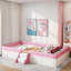 Lit de sol accrocheur avec clôture et escalier-507951944-507951949