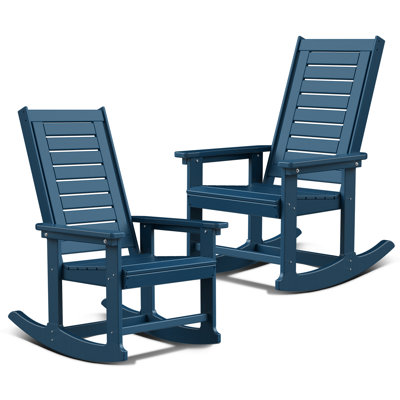 HDPE Outdoor Rocking Chair