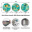 Abstract Wall Decor on Metal