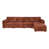 Chenille orange est en rupture de stock