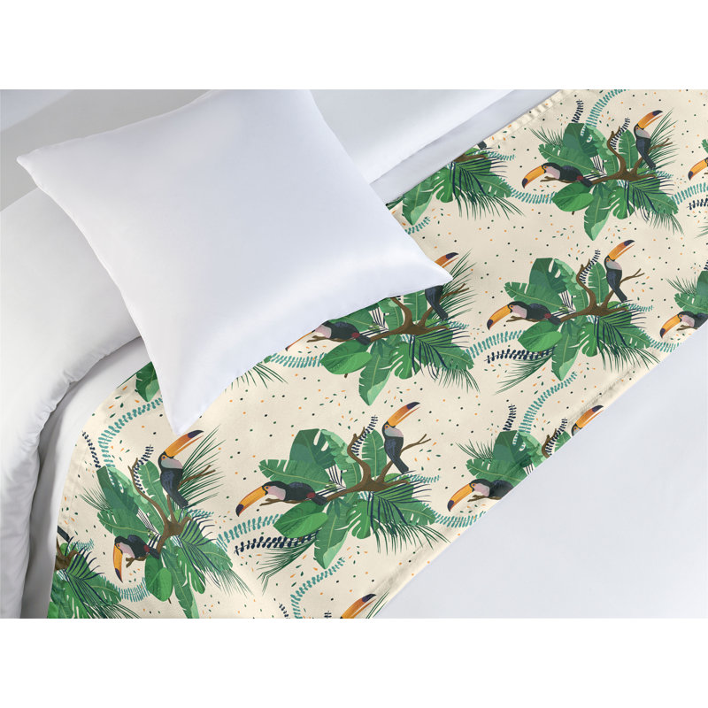 Foulard de lit ambiant Ambesonne, Lit simple