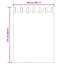 Vidaxl Voile Curtains With Loops 2 Pcs 140 Cm-114299877-114299882