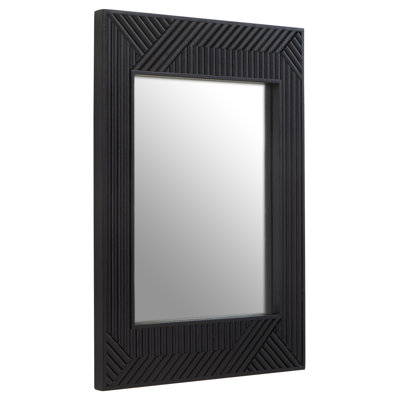 Solid Wood Rectangle Mirror