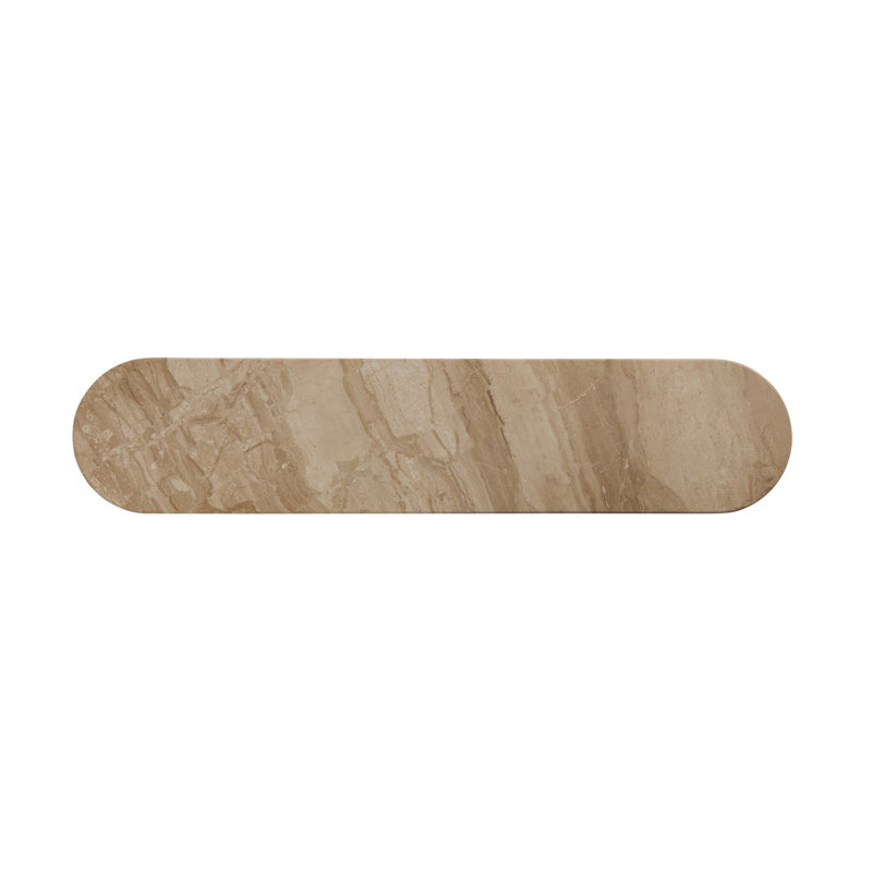 Terry 74'' W Marble Console Table