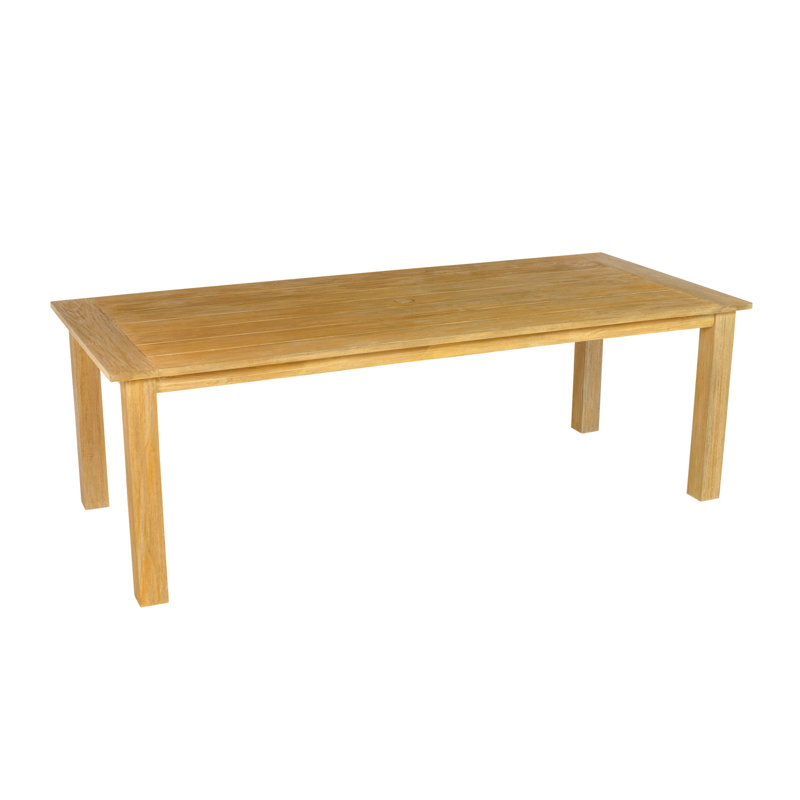 Lakewood Outdoor Teak Dining Table, Natural
