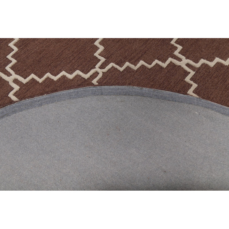 Wool Geometric Indoor Rug
