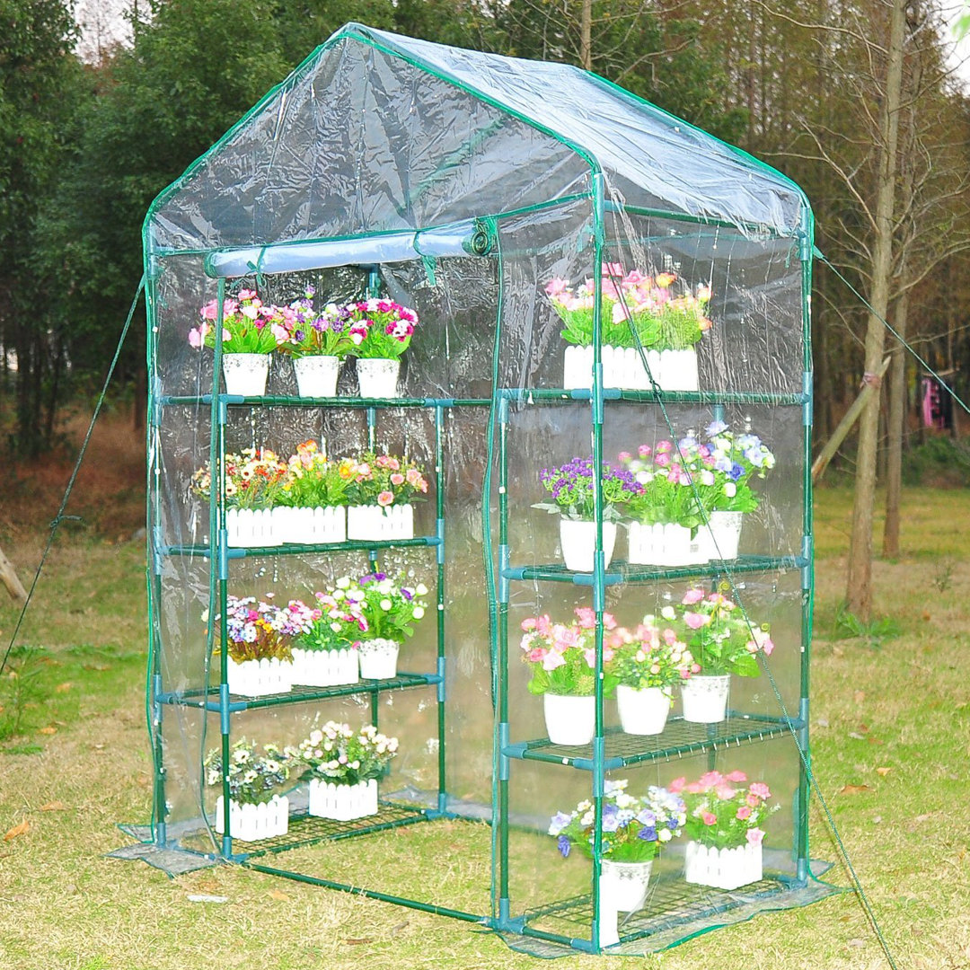 Wagner 1.4m W x 0.7m D Mini Greenhouse