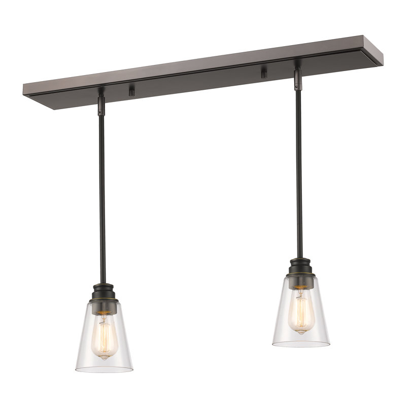 Jantz 2 - Light Kitchen Island Pendant, Olde Bronze