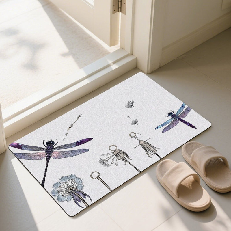Paillasson Dragonfly Dandelion
